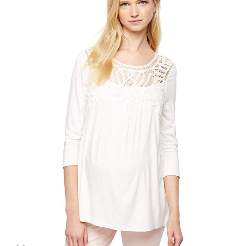 NWT, Lace Maternity shirt